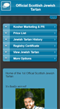Mobile Screenshot of jewishtartan.com